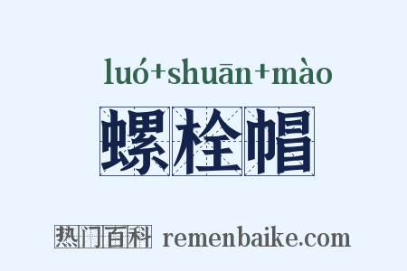 螺栓帽是什么意思的图片